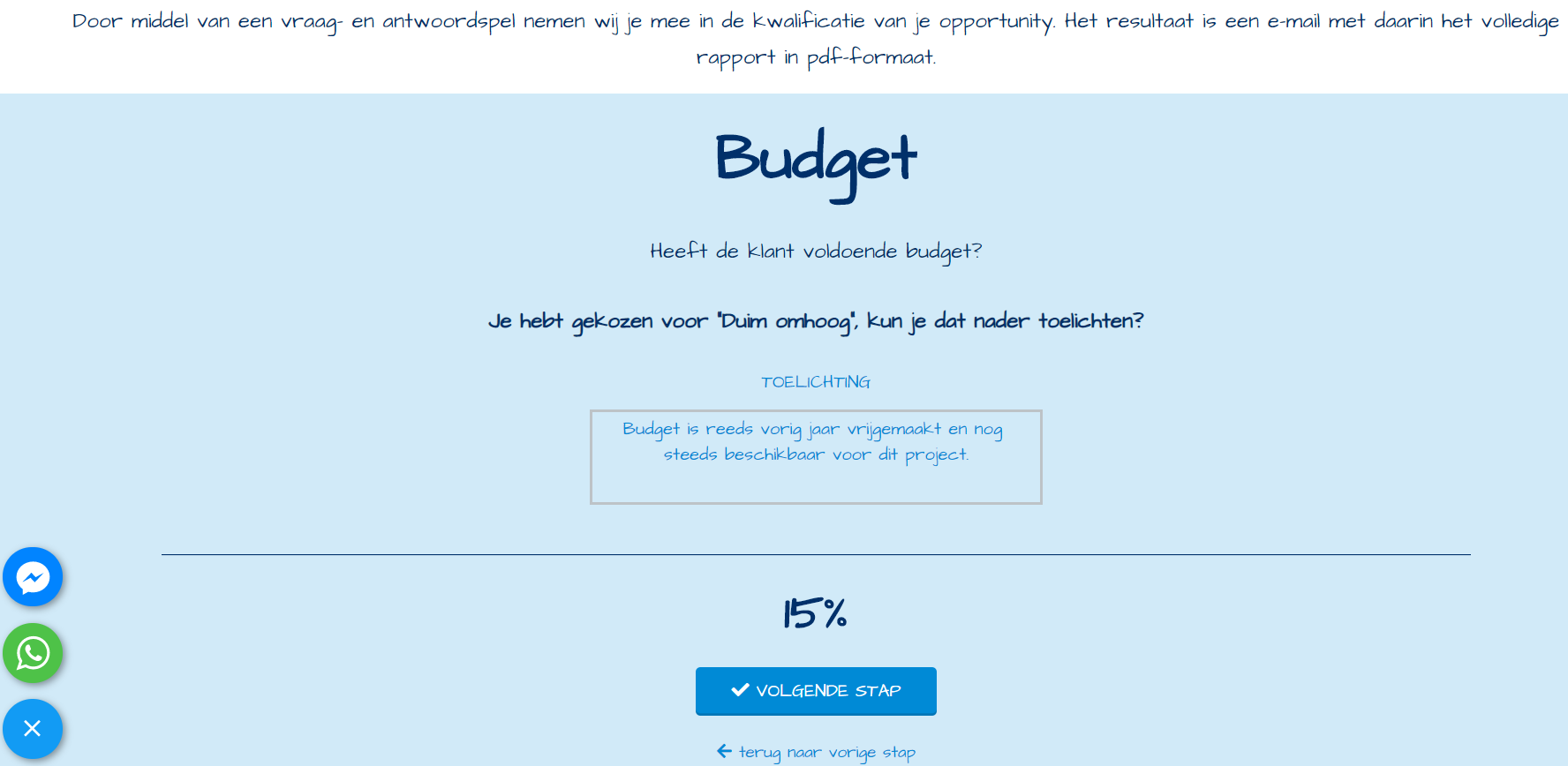 Consultative selling tool